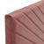 Alyson Angular Channel Tufted Performance Velvet Full/Queen Headboard
