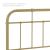 Alessia Metal King Headboard
