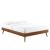 Willow Wood Platform Bed With Splayed Legs