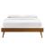 Willow Wood Platform Bed With Splayed Legs
