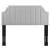 Alyona Channel Tufted Performance Velvet Twin Headboard