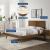 Marlee Wood Queen Platform Bed With Splayed Legs