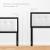 Willow Wood Queen Platform Bed With Splayed Legs