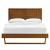 Alana Wood King Platform Bed With Angular Frame