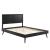 Alana Wood King Platform Bed With Splayed Legs