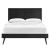 Alana Wood King Platform Bed With Splayed Legs