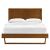 Marlee Wood Twin Platform Bed With Angular Frame
