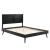 Marlee Wood King Platform Bed With Splayed Legs