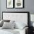 Willow Wood King Platform Bed With Splayed Legs
