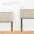 Bridgette Wood Platform Bed With Angular Frame