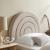 Solana Arched Performance Velvet Platform Bed