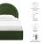 Solana Arched Performance Velvet Twin Platform Bed