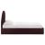 Solana Arched Performance Velvet Twin Platform Bed