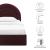 Solana Arched Performance Velvet Twin Platform Bed