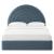 Solana Arched Performance Velvet Full Platform Bed