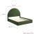 Solana Arched Performance Velvet Full Platform Bed