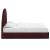 Solana Arched Performance Velvet Full Platform Bed