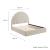 Solana Arched Performance Velvet Queen Platform Bed