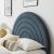 Solana Arched Performance Velvet Queen Platform Bed