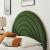 Solana Arched Performance Velvet Queen Platform Bed