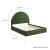 Solana Arched Performance Velvet Queen Platform Bed