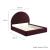 Solana Arched Performance Velvet Queen Platform Bed
