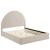 Solana Arched Performance Velvet King Platform Bed