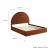 Solana Arched Performance Velvet King Platform Bed