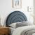 Solana Arched Performance Velvet Twin Headboard