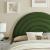 Solana Arched Performance Velvet Full Headboard