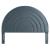 Solana Arched Performance Velvet King Headboard