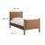 Maven Twin Size Vegan Leather Upholstered Platform Bed