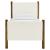 Maven Twin Size Boucle Upholstered Platform Bed