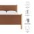 Maven Full Size Vegan Leather Upholstered Platform Bed