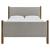 Maven Queen Size Fabric Upholstered Platform Bed