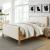 Maven Queen Size Boucle Upholstered Platform Bed