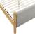 Maven King Size Fabric Upholstered Platform Bed