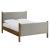 Maven King Size Fabric Upholstered Platform Bed