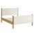 Maven King Size Boucle Upholstered Platform Bed