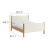 Maven King Size Boucle Upholstered Platform Bed