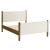 Maven King Size Boucle Upholstered Platform Bed