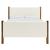 Maven King Size Boucle Upholstered Platform Bed