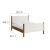 Maven King Size Boucle Upholstered Platform Bed