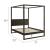 Alva Queen Wood Canopy Platform Bed