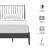 Adair Spindle Metal Platform Bed