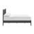 Adair Spindle Metal Full Platform Bed