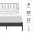 Adair Spindle Metal Full Platform Bed