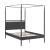 Marlowe 4-Poster Canopy Metal Full Platform Bed