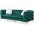 Moderno Tufted Velvet Sofa
