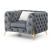 Moderno Tufted Velvet Chair